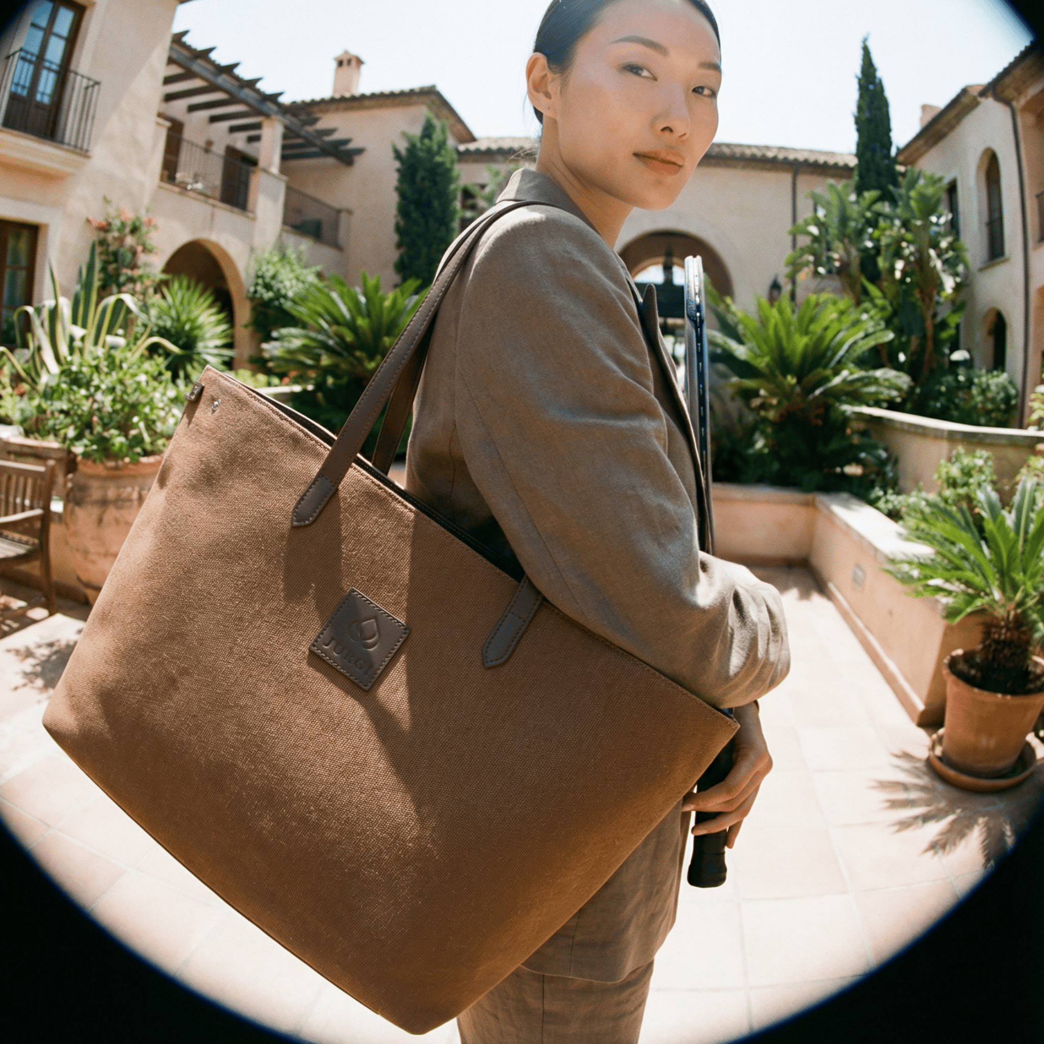 Tennis canvas Tote