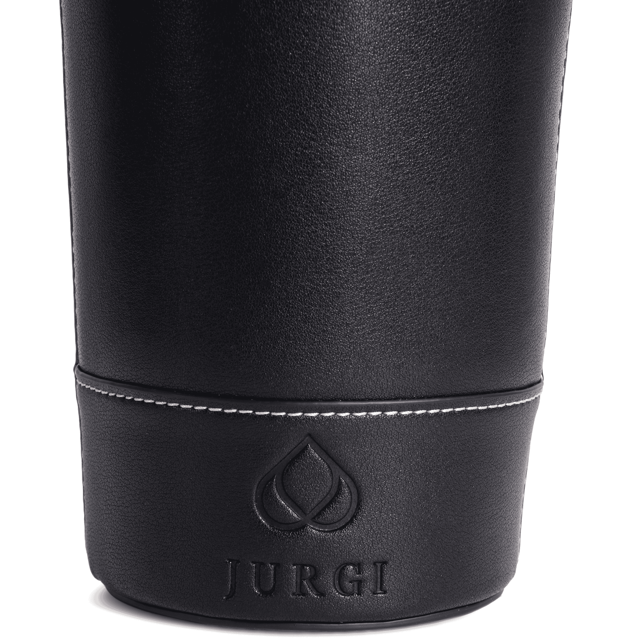 Minimalist black wine bag for gifting and travel