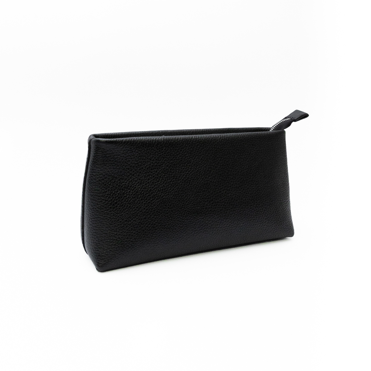JURGI Kaita multi-way pebbled leather bag in black – real leather, view 6