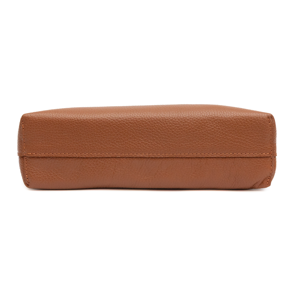 JURGI Kaita multi-way pebbled leather bag in cognac – real leather, view 6