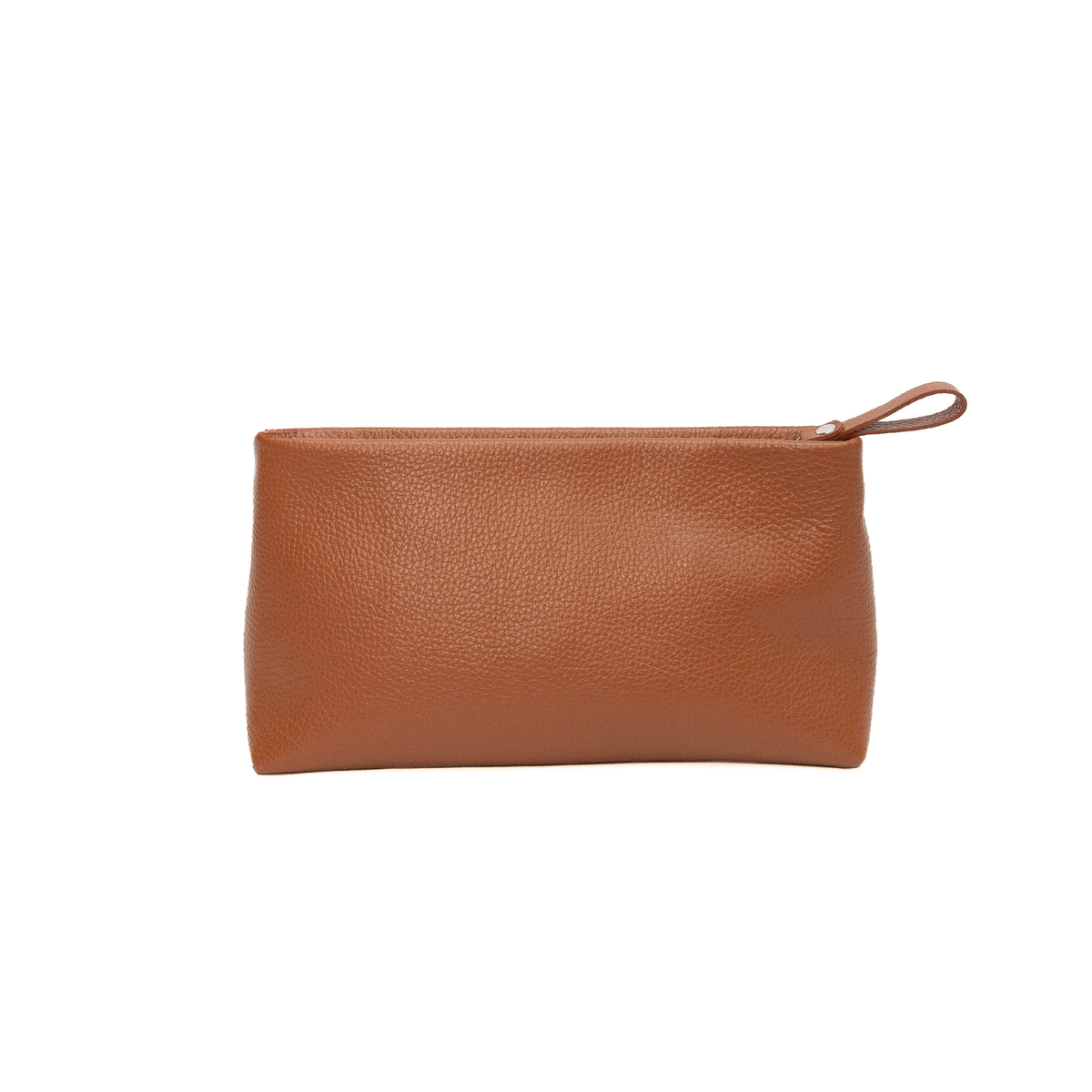 JURGI Kaita multi-way pebbled leather bag in cognac – real leather, view 4