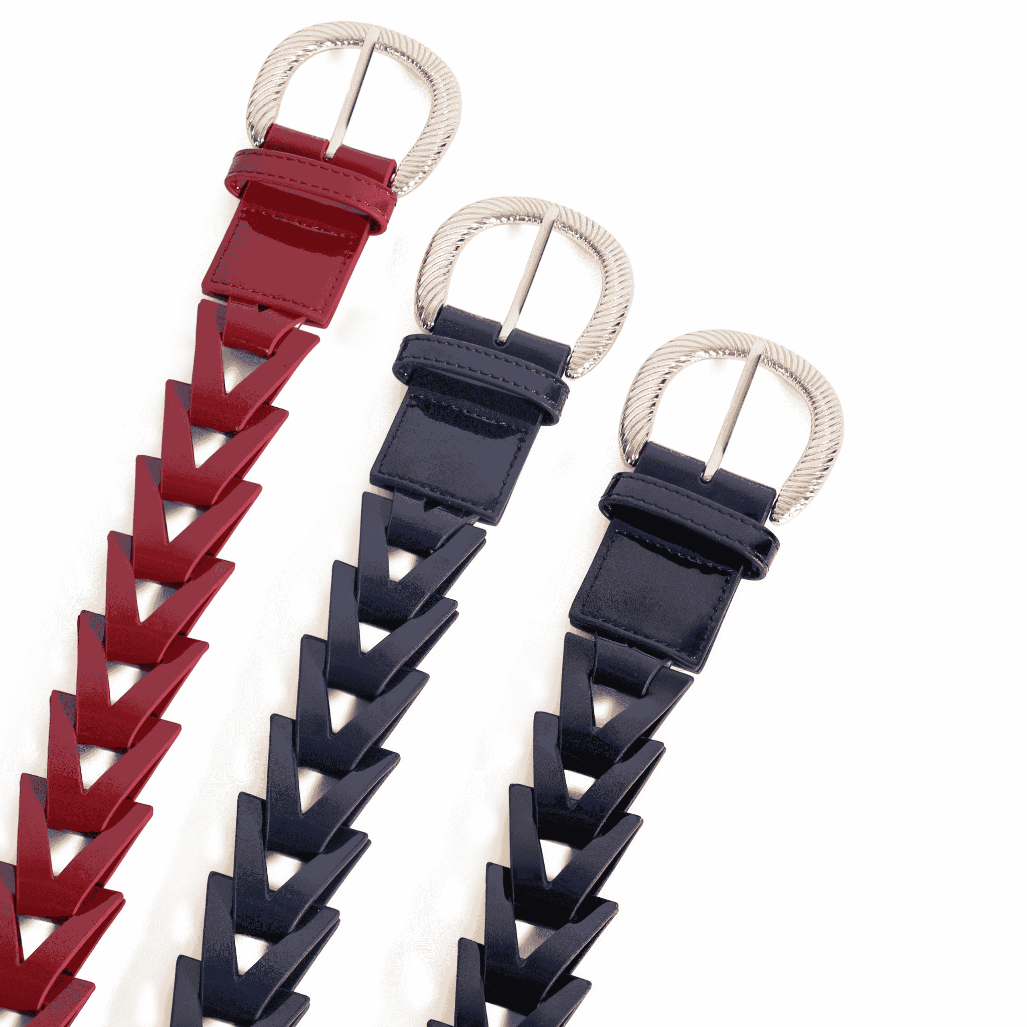 Soft leather belts